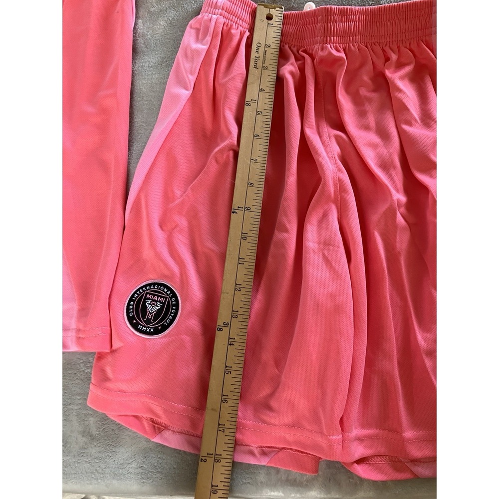 Womens Inter Miami Pink Soccer Set Shirt And Shorts - Picture 6 of 12